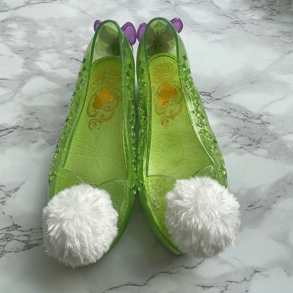 Disney Tinkerbell Costume Shoes Size 9/10